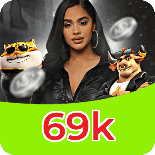 Material promocional do app 69k — ilustração, não métricas auditadas nesta página